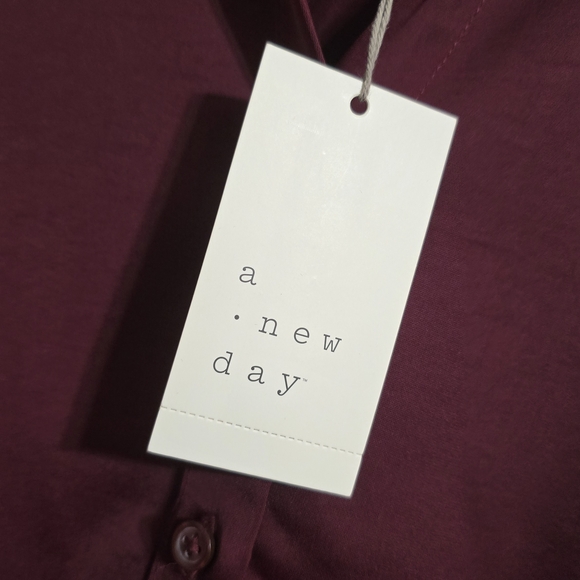 A New Day NWT Button Down Shirt Womens XL - Picture 6 of 8